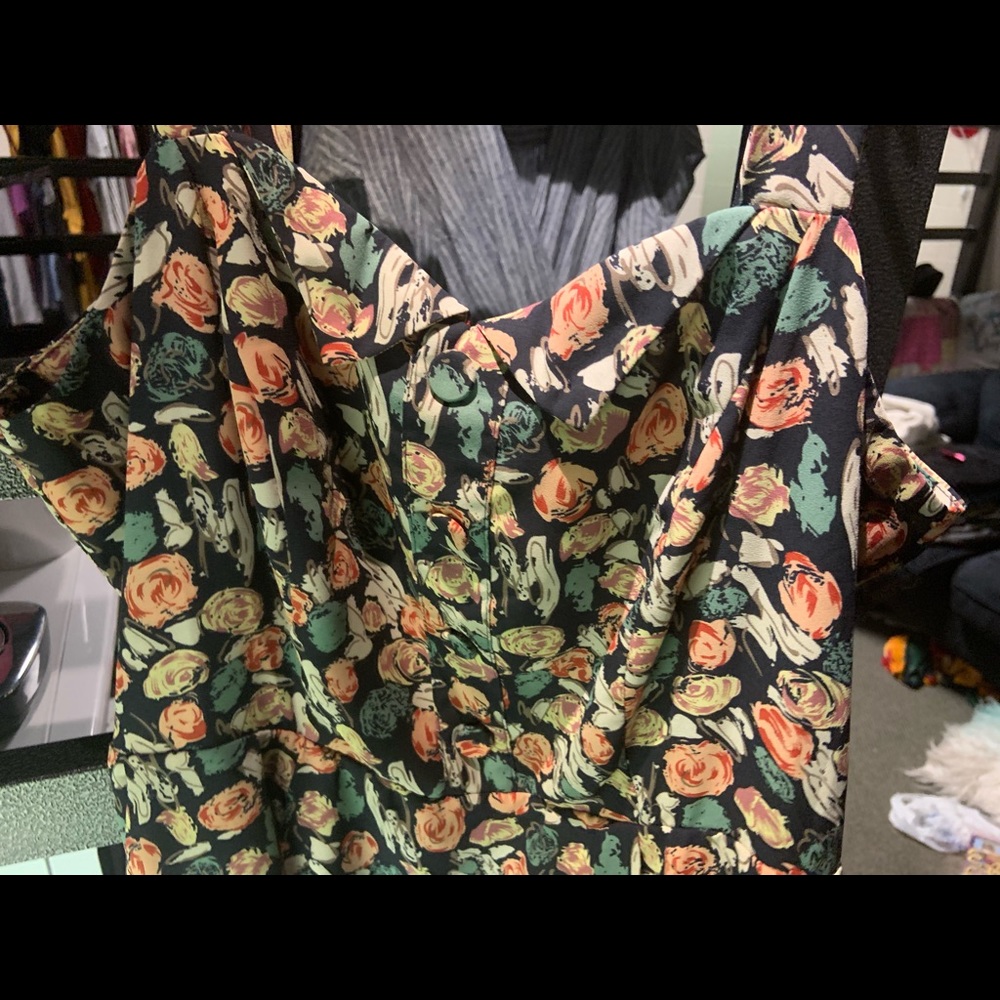 Floral dress size xl